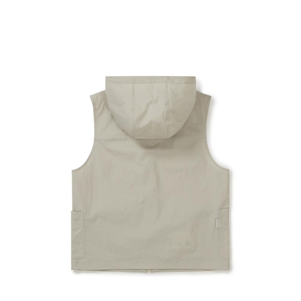 [Snowpeak] Route Women's Hooded Vest Light Beige (S26MWRVE65)