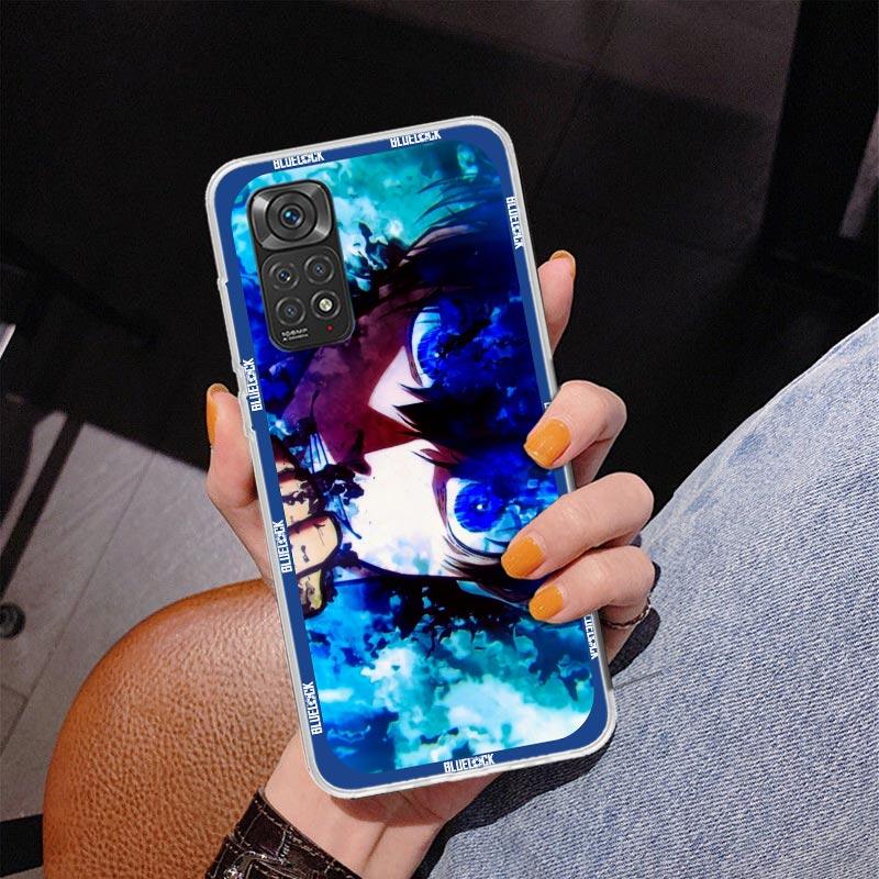 Japan Anime Blue Lock Phone Case For Xiaomi Redmi Note 15 14 13 12S 12 11 Pro Plus 14S 11S 11E 10 10S 11T 5G Personalized Cover