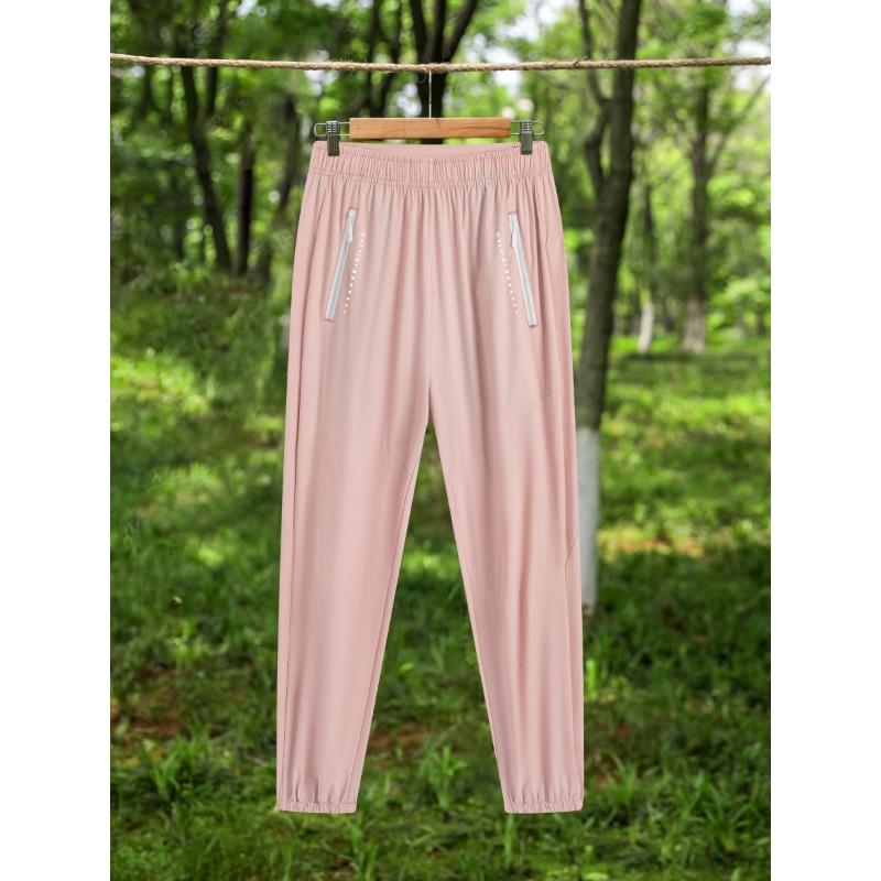 Couple outdoor shock pants new summer thin ice silk quick-drying mountain sports and leisure new pants
