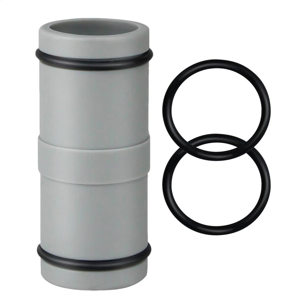 Poolslangkoppling Tvåvägs slangkoppling Pryl För 32mm slangbyte Med gummitätning Markpool