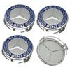 75MM 4pcs Car Wheel Center Covers Hub Caps For Mercedes Benz W203 W204 W210 W168 AMG CLA GLB GLC Interior Mouldings DQLGG-BENC WD1