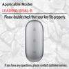 For Lixiang L9 L7 L8 L6 Key Fob Cover Leather Car Case Aluminum Buckle Alloy Keychain Accessories G4B7  Li Auto Inc