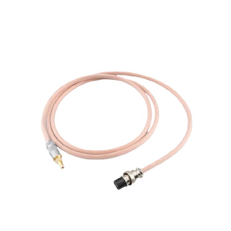 Desktop Power Cable GX16 2 Pin Metal Housings for Supply and Equipment Power for Desktop Equipment