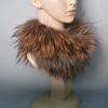 Real Fox Fur Scarf Fur Headband Women Winter Ring Fox Fur Scarves Luxury Neck Warmer Good Elastic 100% Natural Fur Mufflers
