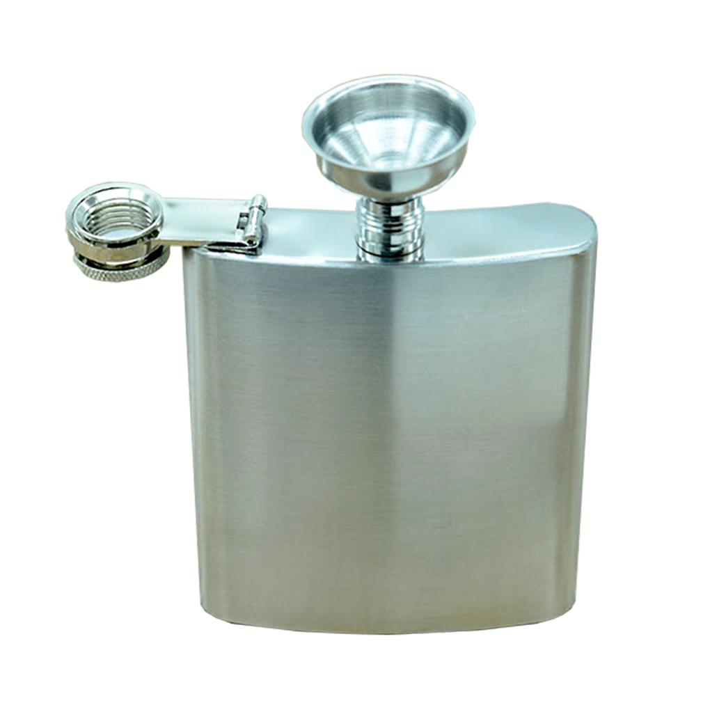 10oz Portable Stainless Steel Hip Flask Pocket Drink Liquor Flagon Whiskey Wine Vodka Pot Bottle