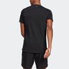 adidas T Shirts Men's Black Crew Neck Moderate Straight Fit GP5803