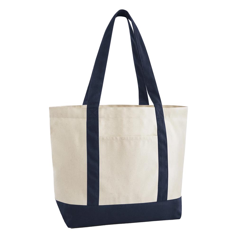 Westford Mill EarthAware Organic Varsity Tote Bag