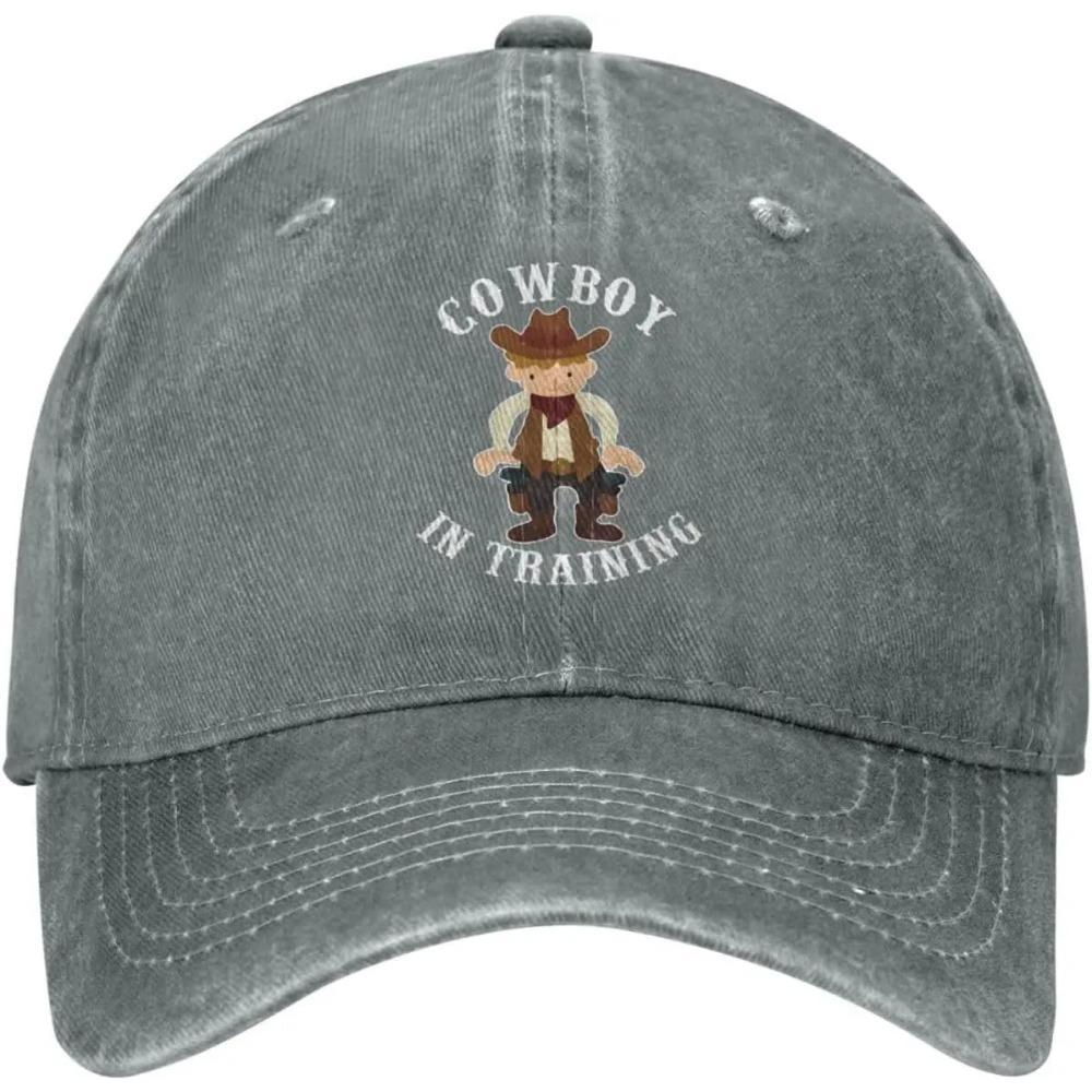 Hüte für Männer Baseballkappe Cowboy in Ausbildung Sommerhut für Herren Outdoor-Kappen Einheitsgröße Hüte für Frauen