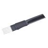 Oil Head Curly Comb Men Double Side Tooth Combs Steel Needle Fork Combs