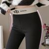 Winter Vintage Thicken Lambwool Leggings Women Warm Fleece Lined Thermal Ankle-Length Pants Sexy Hight Waist Skinny Fitness Leggins
