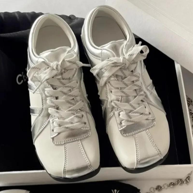 

Fashion Women s Sports Shoes 2025 Hot Sale Lace-up Women s Vulcanize Shoe Fashion Color Matching New Best Seller Outdoor Casual Sneakers 35