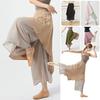 Pantaloni Larghi da Donna Gamba Larga Pantaloni da Danza Classica Fluttuanti Eleganti Pratica Danza Latina Moderna Palcoscenico