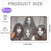 Tin Sign x Vintage Rock Band Collage Poster Metal Plaque Wall Art for Home Bar Pub Garage Retro  PreDrilled Weather Resi