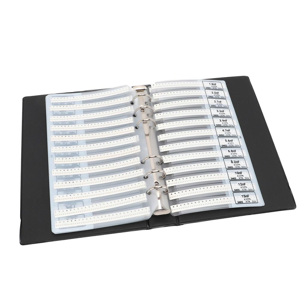 SMD Capacitor Sample Book 84 Value Each 50pcs Total 4200pcs Electronic Component Sample Book