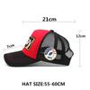 Nasa Embroidery Baseball Cap American Aviation Embroidery Cap Mesh Cap Personalized Embroidery Curved Brim Sun Hat