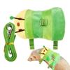 Hamster Traction Rope Bunny Traction Rope Caterpillar Vest Small Animal Walking Vest Pet Supplies For Raccoon Squirrel Hedgehog