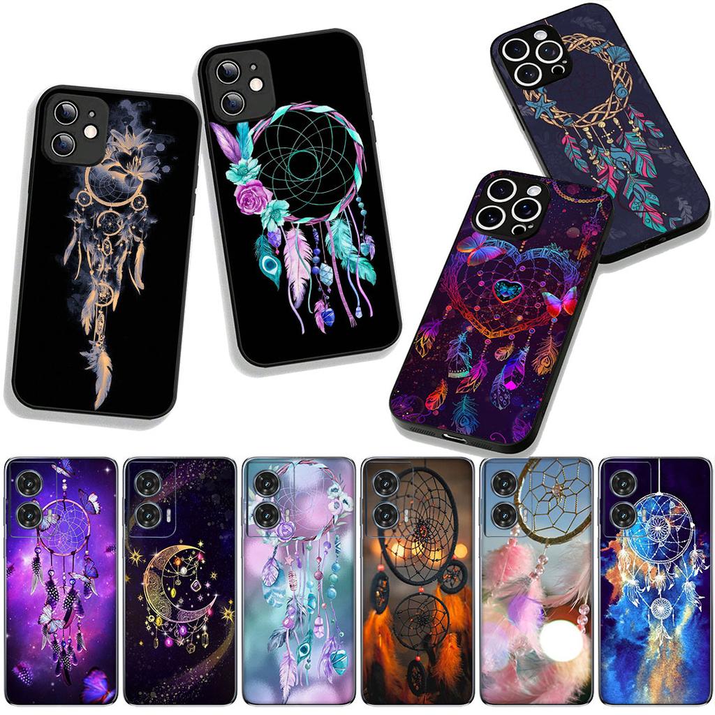 for Samsung Galaxy A25 A37 A57 A12 A14 A50 A51 A70 A71 A72 A04 M15 Note 20 9 8 10 Case Watercolor Dreamcatcher Dream Catcher