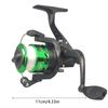 Portable Drag Fish Wheels Ultralight Fishing Reel Gear Ratio Spinning Reel With 60M Fishing Line Angling Supplies