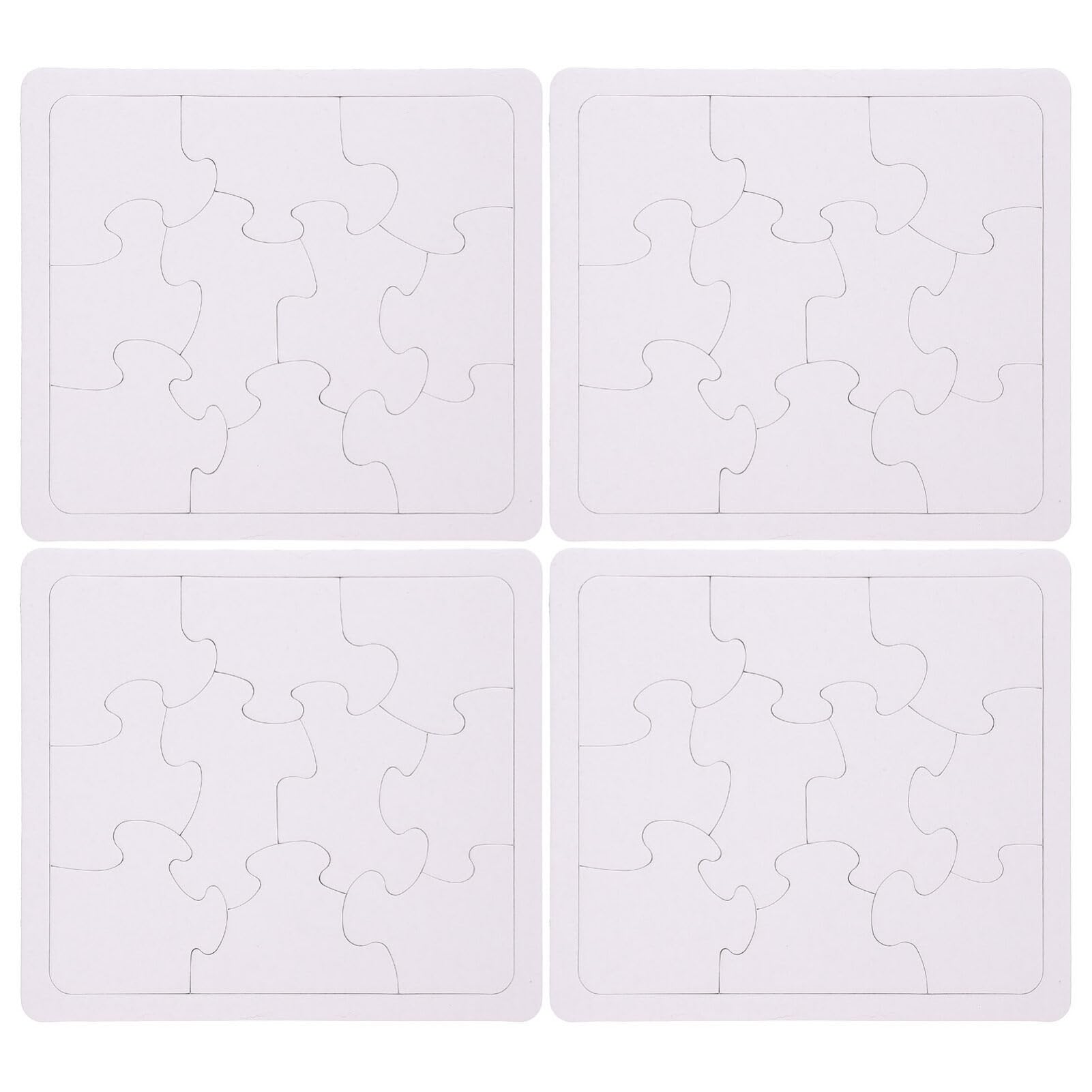 

SAFIGLE Blank Puzzles, Blank Doodles, DIY Painting Materials, Drawing, Free Drawing, Art Crafts, Assembleable Paper, Kids, Family, Art Crafts, 4