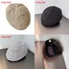 Simple Solid Color Cotton Linen Neutral Casual Beret For Autumn Casual Looks