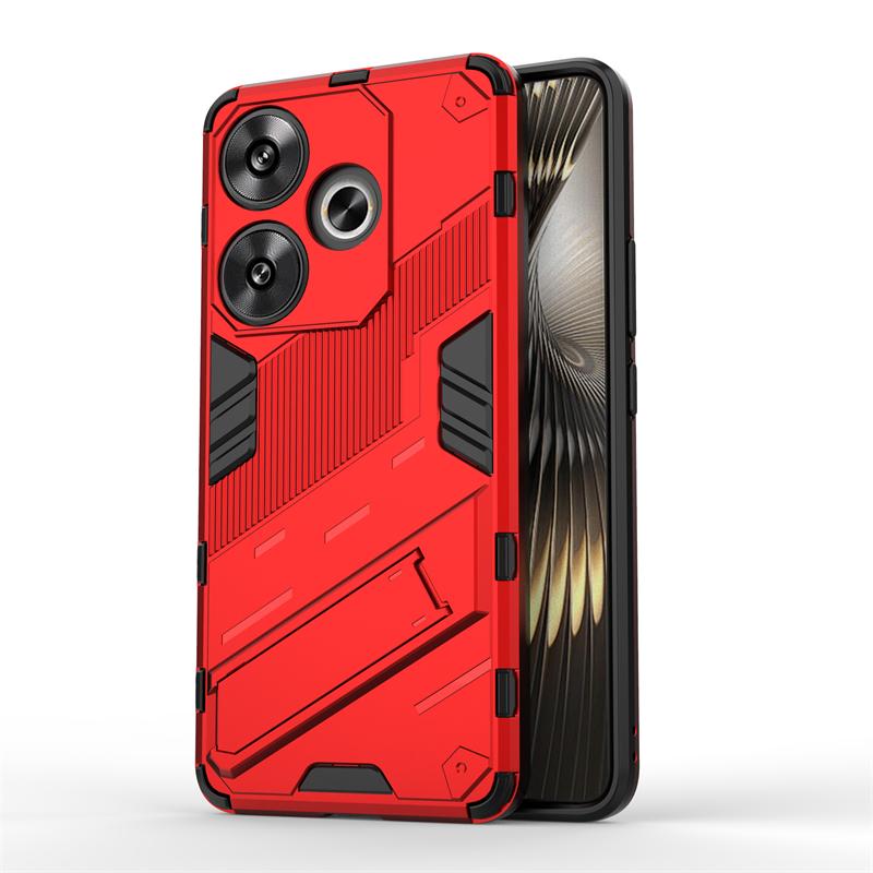 Phone Holder Case For Xiaomi Redmi Turbo 3 Case Bumper Anti-knock Armor Full Back Cover For Redmi Turbo 3 Case For Redmi Turbo 3