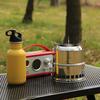 Arzător de Camping Pliabil din Oțel Inoxidabil, Portabil, pentru Gătit în Aer Liber, Încălzitor pe Lemn pentru Drumeții, Pescuit, Picnic, BBQ