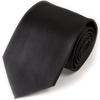 [Celeste Loto] Brand Necktie, Black Necktie, for Formal Occasions (FuneralsMemorial ServicesMourning)