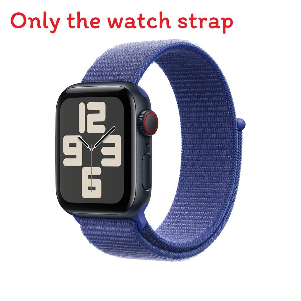 

Nylon For Band Loop Strap Multiple Colors Woven Velcro 38mm41mm Cobalt,38-42mm