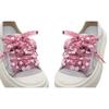 Organza Printed Transparent Shoe Laces For Sneakers Casual Shoes Universal Fit Breathable Lightweight Design