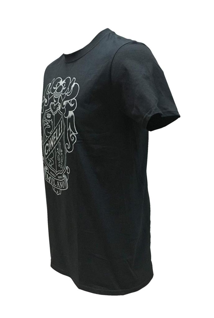 Cinelli Road Bike CREST Black Size CCRETSBKS T-Shirt, Small,