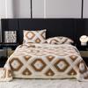 New Thickened Warmth Autumn Winter Blanket Keep Warm Comfortable Jacquard Sofa Blankets Soft Skin Friendly Flannel Nap Blanket