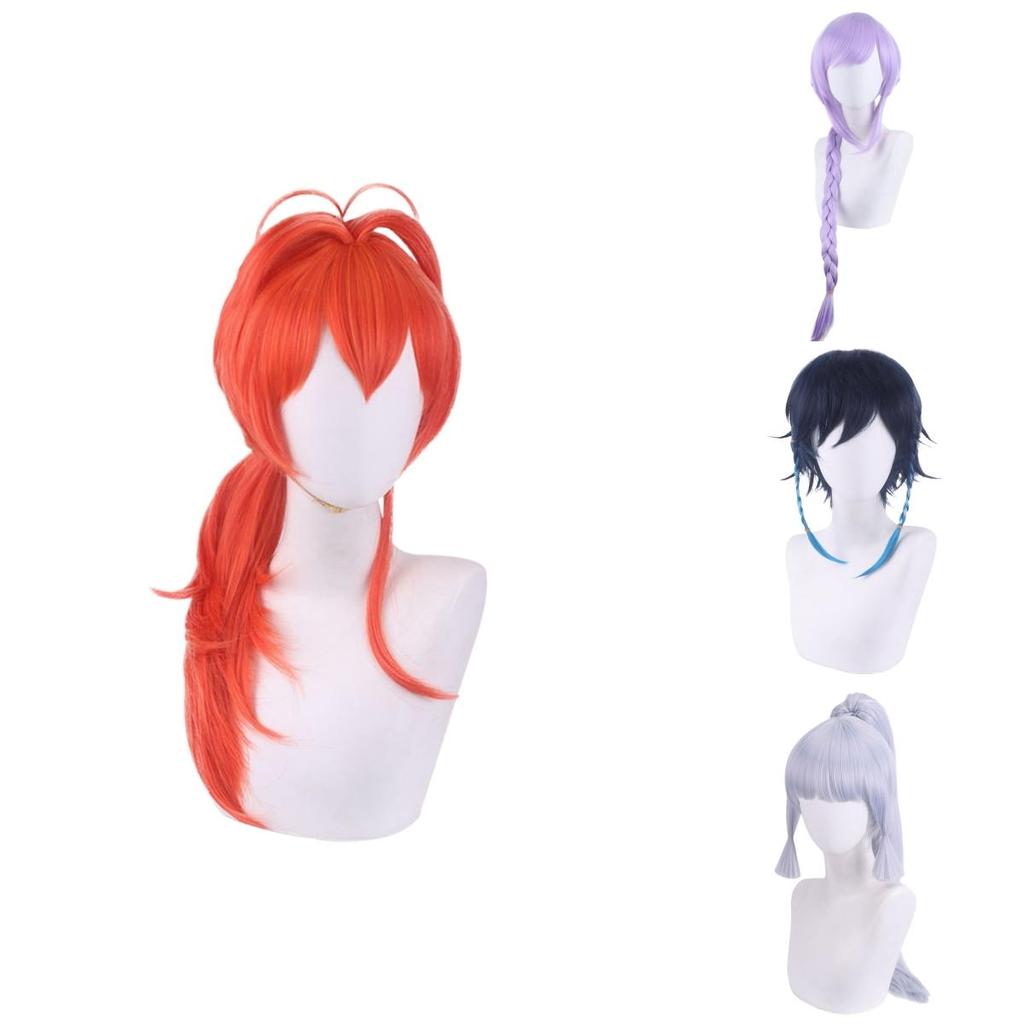 Genshin Impact Cosplay Wig For Stunning Characters Venti Keqing Barbara Diluc Ganyu Hutao