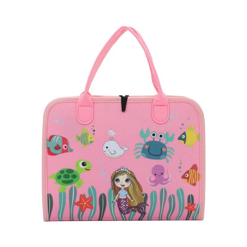 Rainbow Felt Busy Board: Children's Educational Dress-Up Cloth Book