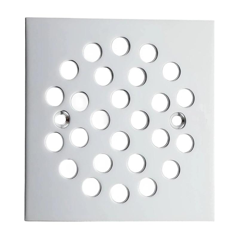 Square Floor Drain Cover Stainless Steels Anti-Blocking Easy Cleaning Drain Filter Cover For Hair Trap Easy To Install