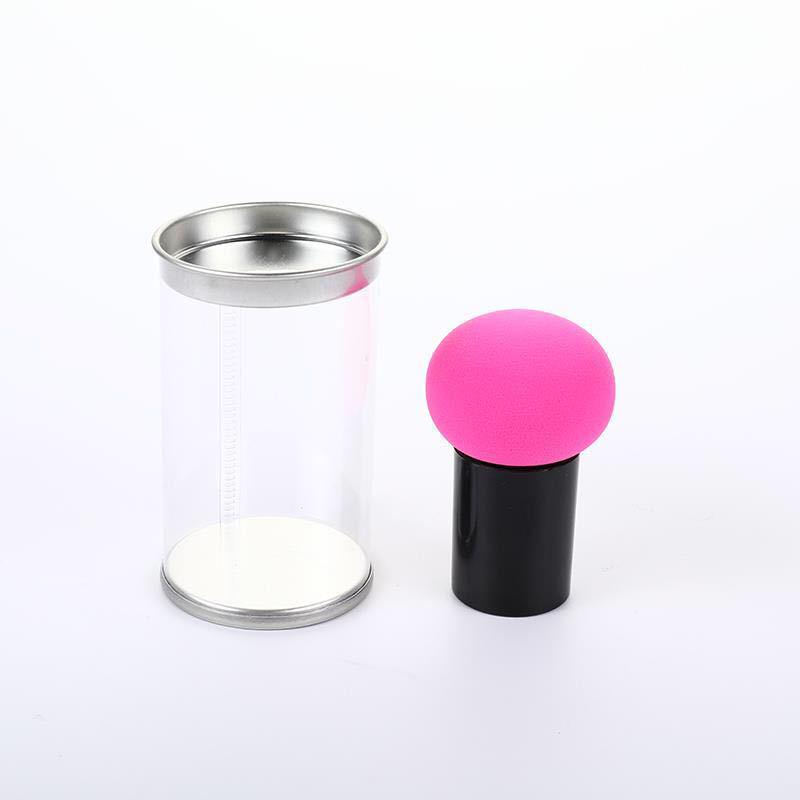 Dual-Use Mushroom Makeup Sponge with Handle