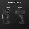 Turbos Dryer Blower for Car Powerful Motor Handheld Mini Jet-Fan Blower Multipurpose Electric Air-Duster