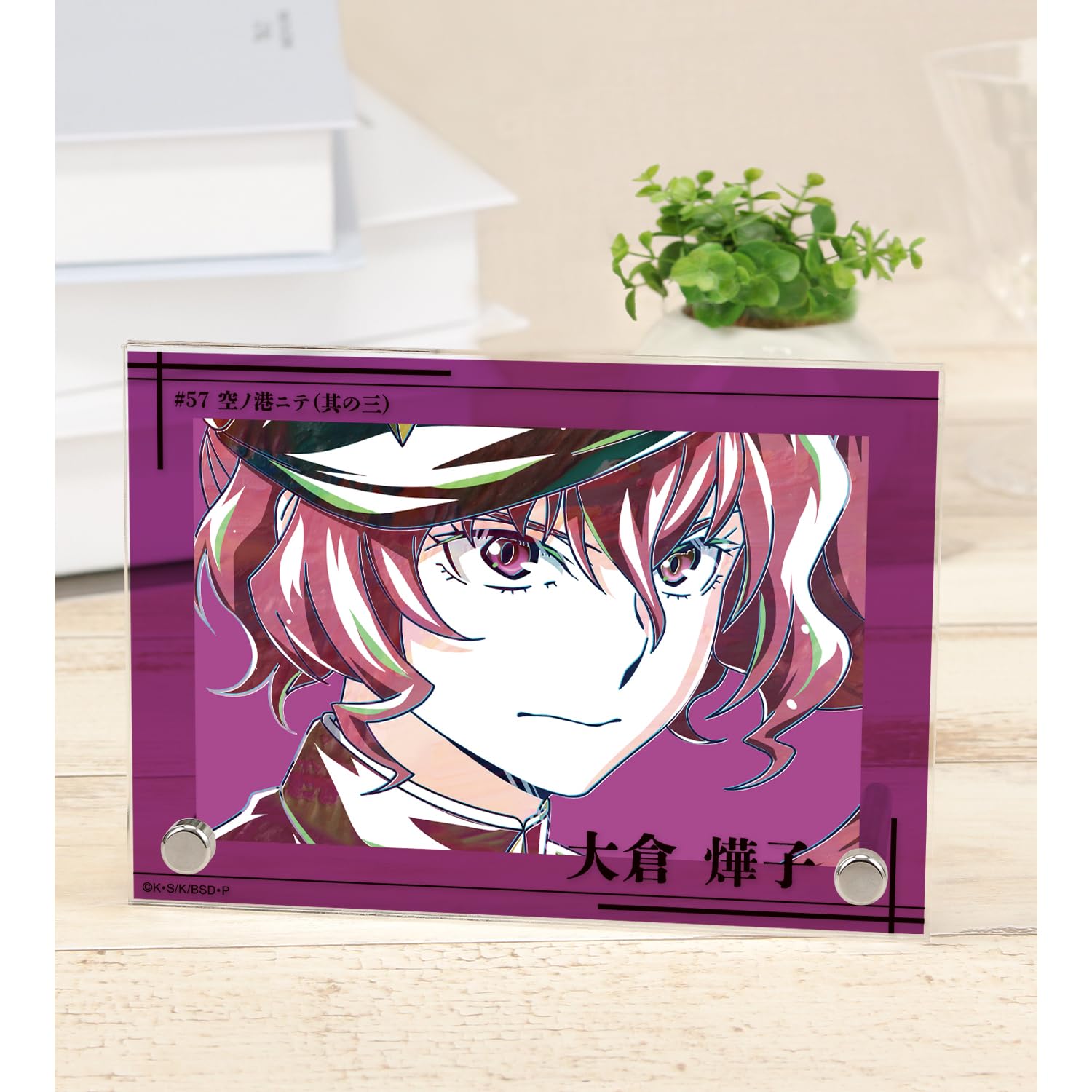 Bungo Stray Dogs Akiko Okura Ani Art 4th Double Acrylic Panel