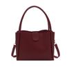 High value fashion bag women's niche messenger bag foreign style simple casual bucket bag women
