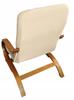 Finka Armchair Cover, Cream Beige, Thick Jacquard