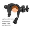 Adjustable Fixed Microphone & Camera Clip for Bicycles and Live Streaming