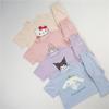 [Reloading] Cinnamoroll, Kuromi, and My Melody Summer Children's Pajama Set, Short Sleeve T-Shirt and Shorts, Loungewear, Cotton, Cute, Stylish, Thin,