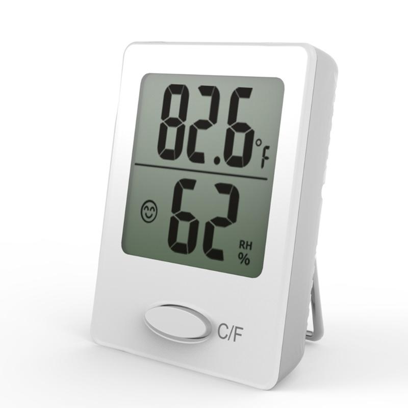 Mini Hygrometer Room Thermometer, Humidity Meters, 1.77x2.28'' Accurate Temperature Humidity Monitor Gauge for House