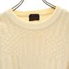 santa fe 90s Old Long sleeve sweater 4 Ivory knit Women Used