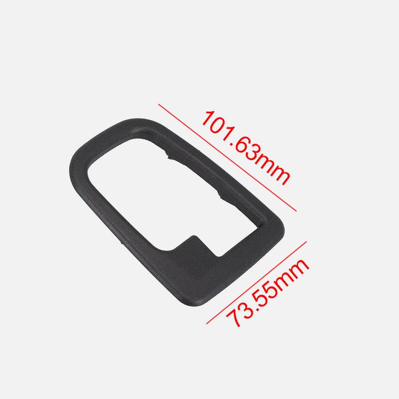 2x Car Door Pull Panel Cap Interior Handle Frame Trim Cover Auto Accessories for BMW E36 92-99 Z3 96-02 51228219023 51228219024