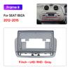 2008 - 2014 2015 2016 2017 For SEAT IBIZA 9"/LHD/RHD Car Multimedia Radio Frame Fascia Panel Dashboard Mounting Bracket Adapter