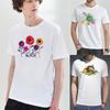 Harajuku Fashion T-shirt 2022 Men Casual 3D Print Loose O-neck Short Sleeve Elastic Stretched Summer Home Tee Shirt Streetwear