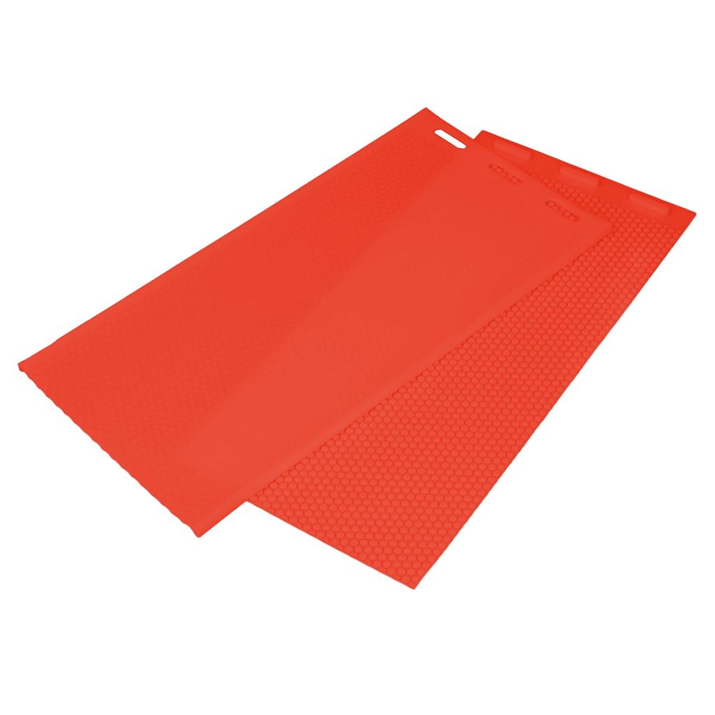 2 PCS 5.4mm Beeswax Foundation Sheets Press Embosser Machine Manual Silicone Beeswax Mold DIY
