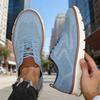 Popular Men's Mesh Sneakers Comfortable Airy Soft Sole Fashiable Lightweight Casual Shoes  Anti Slip Breathable Walking Shoes