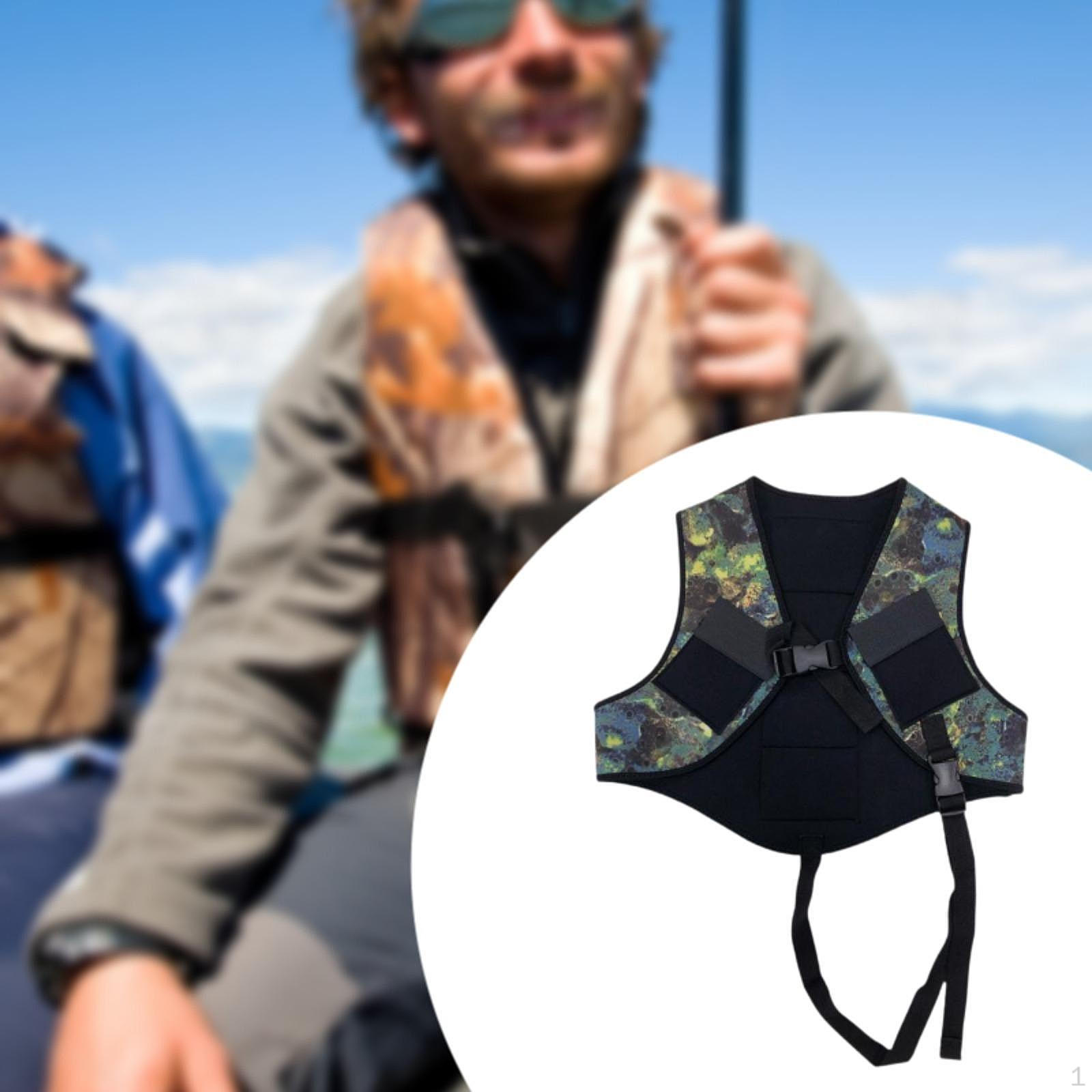 

Dive Weights Vest for Scuba Diving 3mm Neoprene with Quick Release Buckle Freediving, Long XL