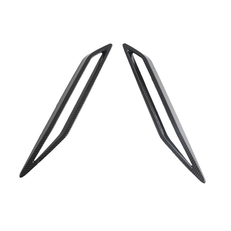 2pcs Rear Fog Light Cover for Jaecoo J7 2025 Car External Decorative Frame Styling Stickers Auto Parts Accessory